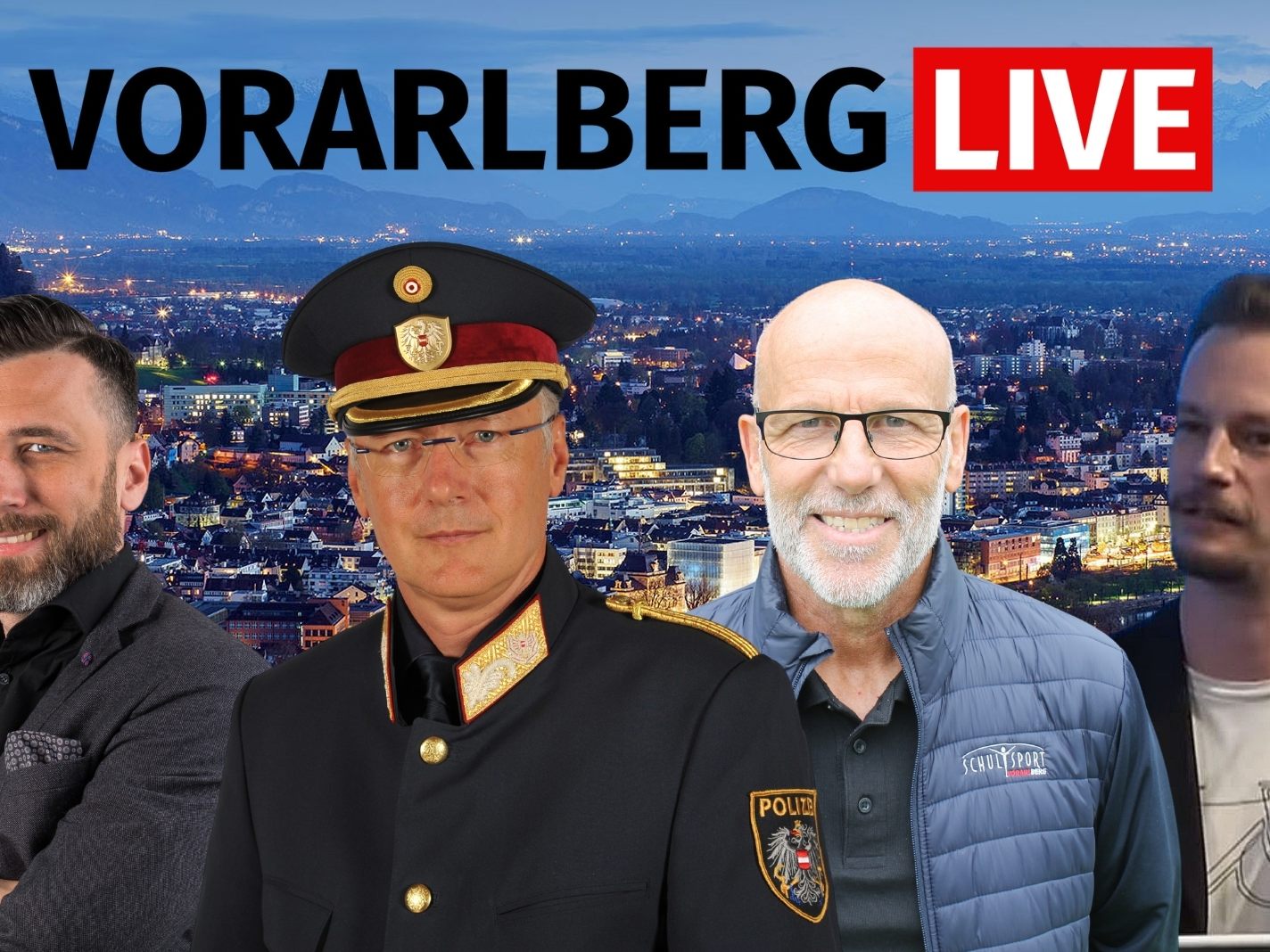 HAns-Peter Ludescher und Conny Berchtold zu Gast bei "Vorarlberg Live".