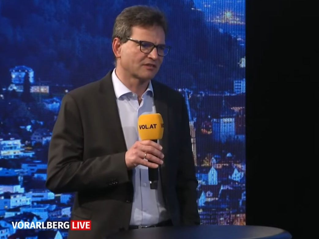 Notar Richard Forster war am Dienstag zu Gast in "Vorarlberg live".