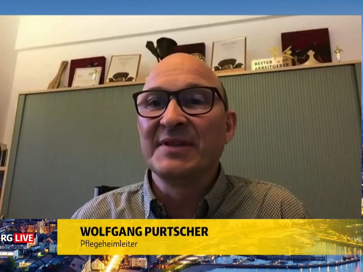 Wolfgang Purtscher, Heimleiter im Sozialzentrum Bürs, war zu Gast in "Vorarlberg live".