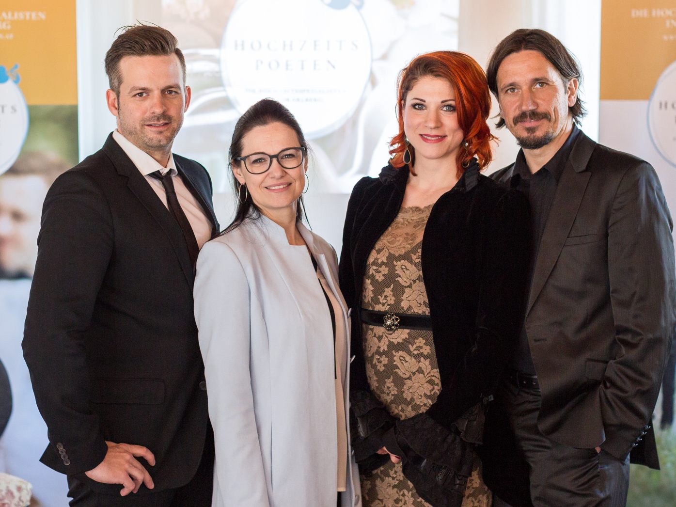 Die Gründerinnen und Gründer Gabi Micheluzzi, Nina Fleisch, Manuel Riesterer und Alexander Sonderegger haben in Russmedia den geeigneten Partner gefunden.