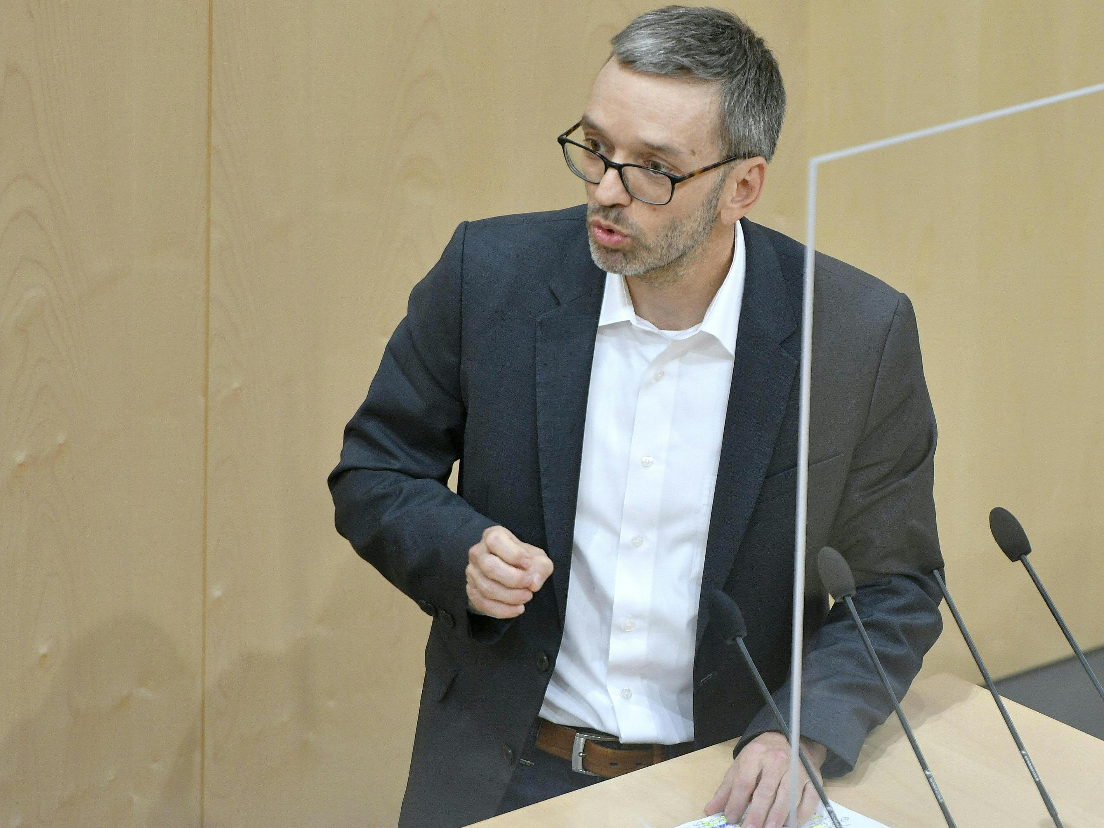 FPÖ-Klubobmann Kickl wusste nach eigenen Angaben nichts von Novomatic-Zahlungen an die FPÖ