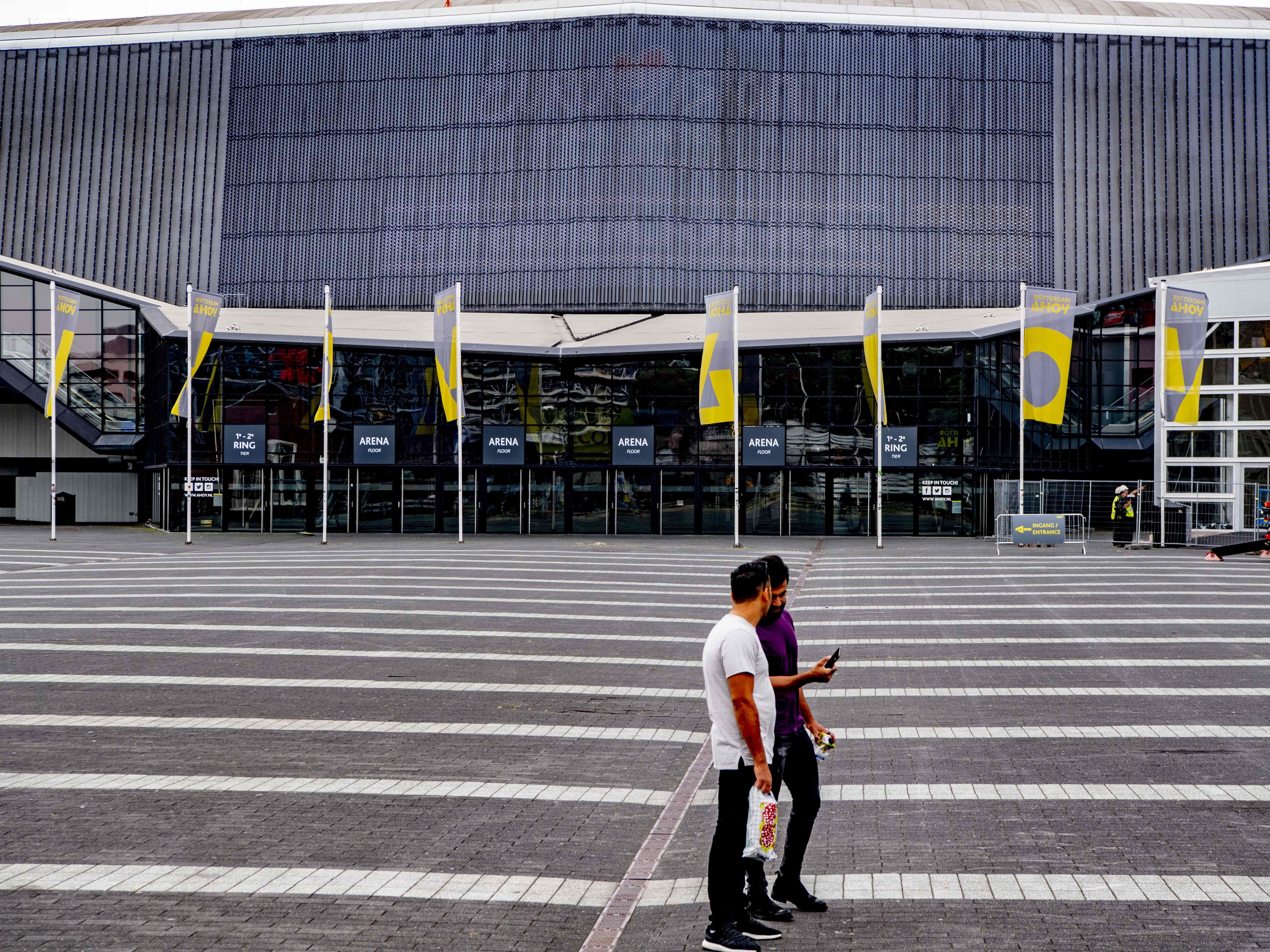 In der Ahoy Arena in Rotterdam wird ein strenges Corona-Sicherheitskonzept gelten.