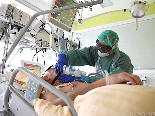 Mittlerweile 581 Patienten in intensivmedizinischer Betreuung
