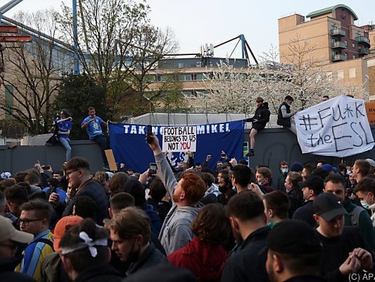 Proteste vor allem in England brachten Super League zu Fall