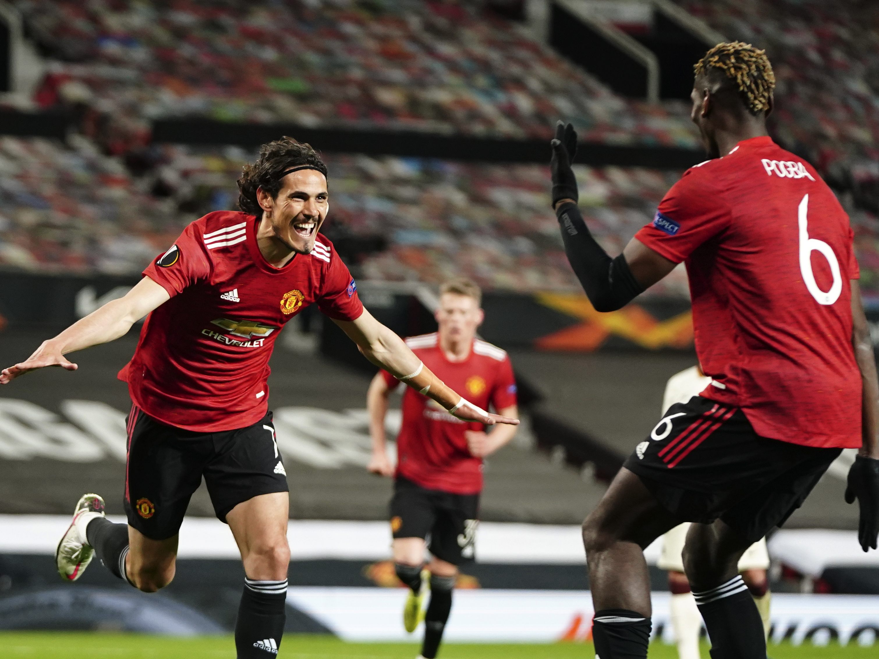 Cavani und Pogba drehten das Spiel in der zweiten Halbzeit.