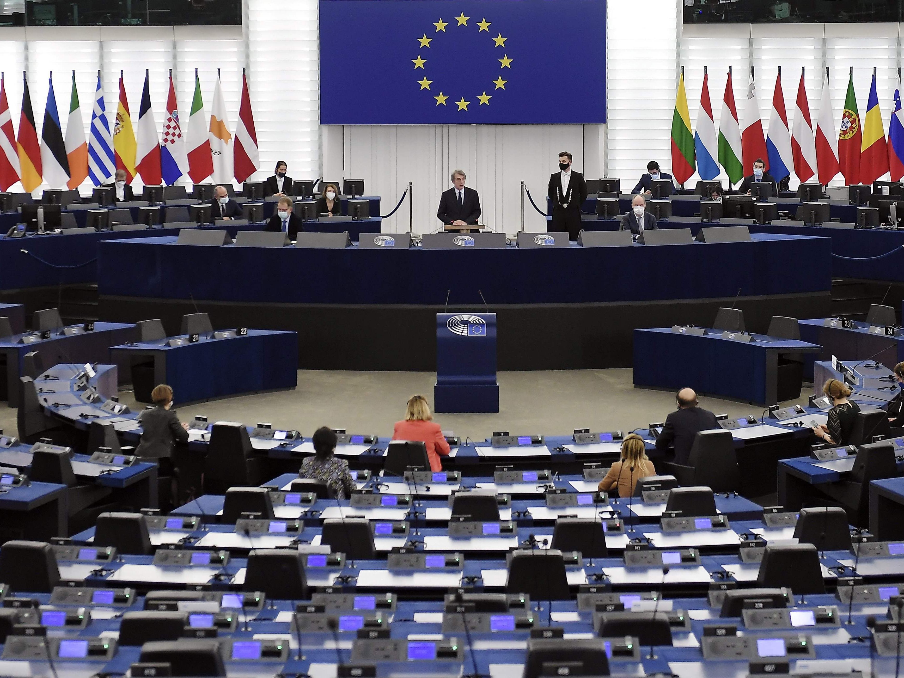Die #klartext-Podiumsdiskussionen (im Bild: September 2019) fanden bisher mit 1.500 Schülerinnen und Schülern vor Ort statt, 2021 werden sie virtuell.