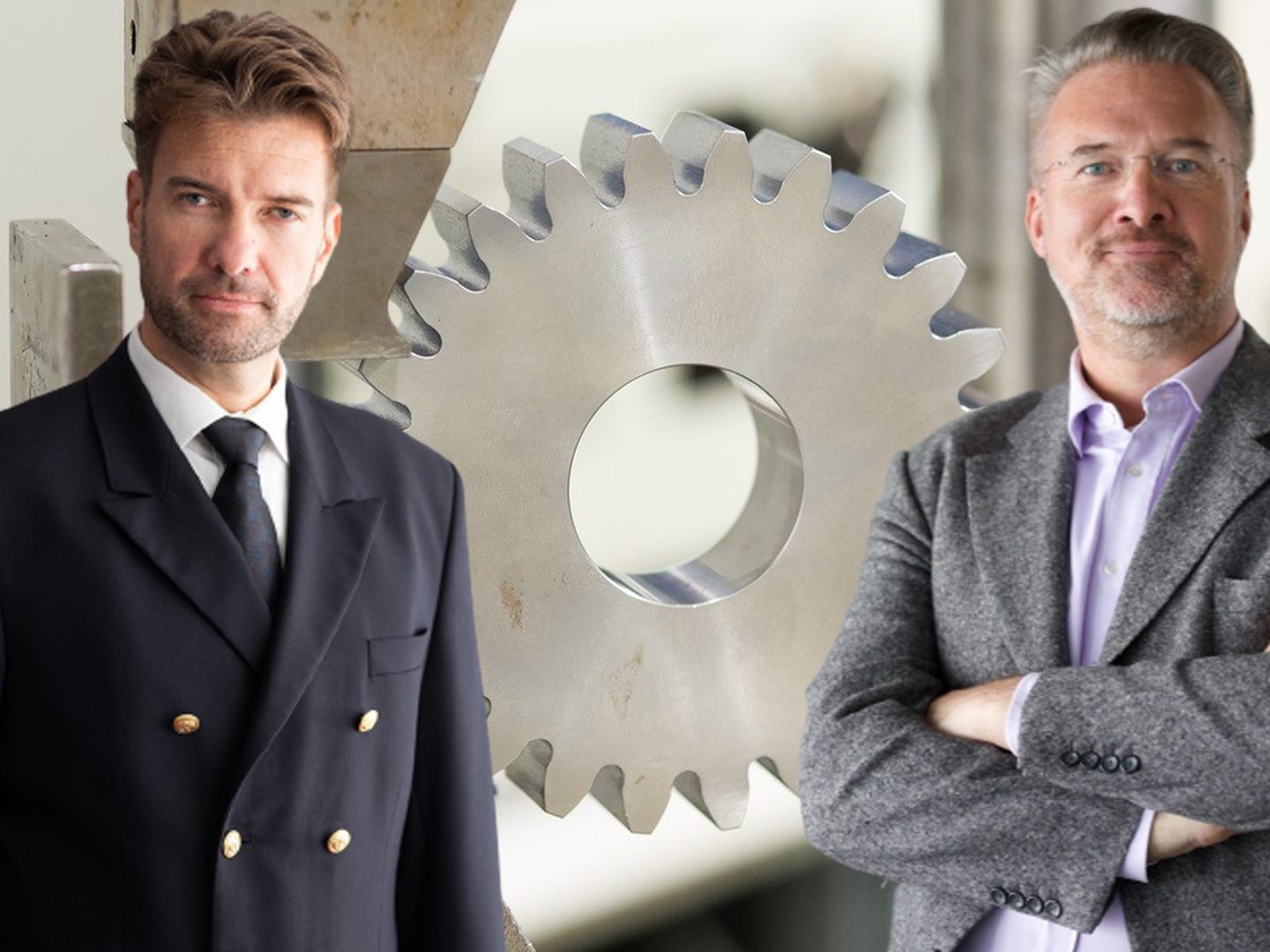 Die Reintrieb Gründer Kapitän zur See Vincent Cofalka und Geschäftsführer Dominik Cofalka.
