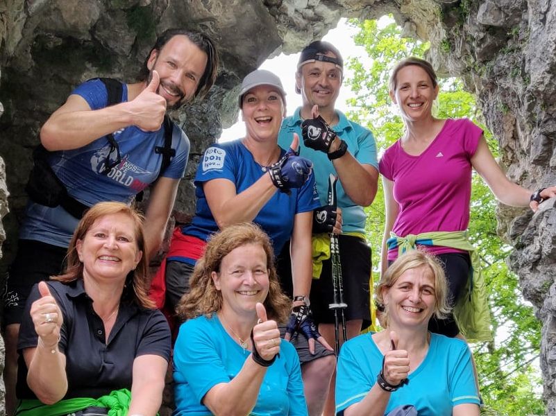 Jetzt für die Ausbildung zum Nordic Walking oder Lauf-Gruppenleiter anmelden.