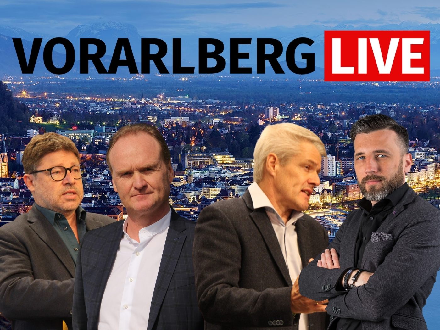 Dr. Walla, Gudio Flatz und Dr. Grabher um 17 Uhr zu Gast in Vorarlberg LIVE