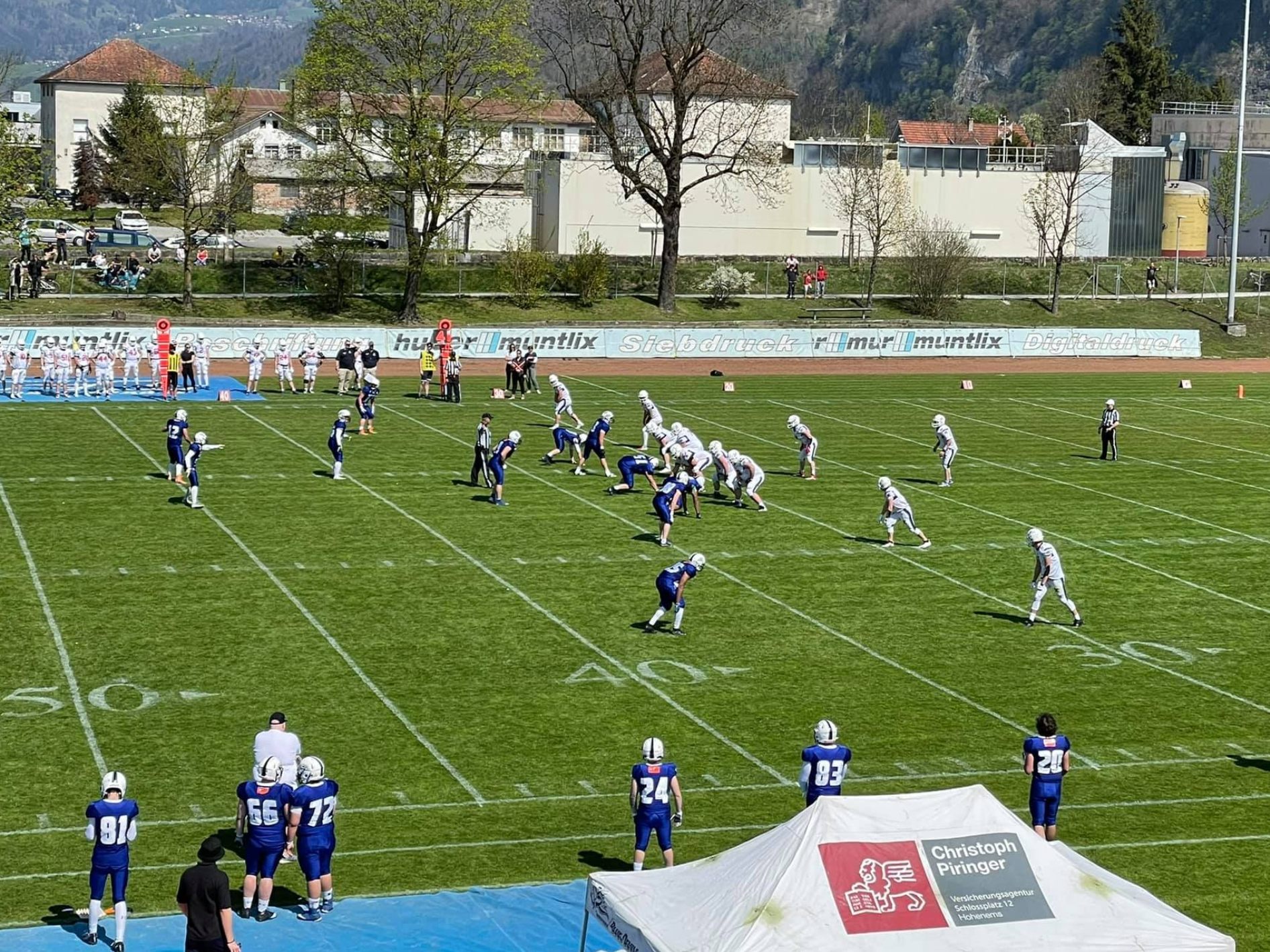 Im zweiten Saisonspiel mussten sich die Blue Devils nach einem umkämpften Spiel geschlagen geben