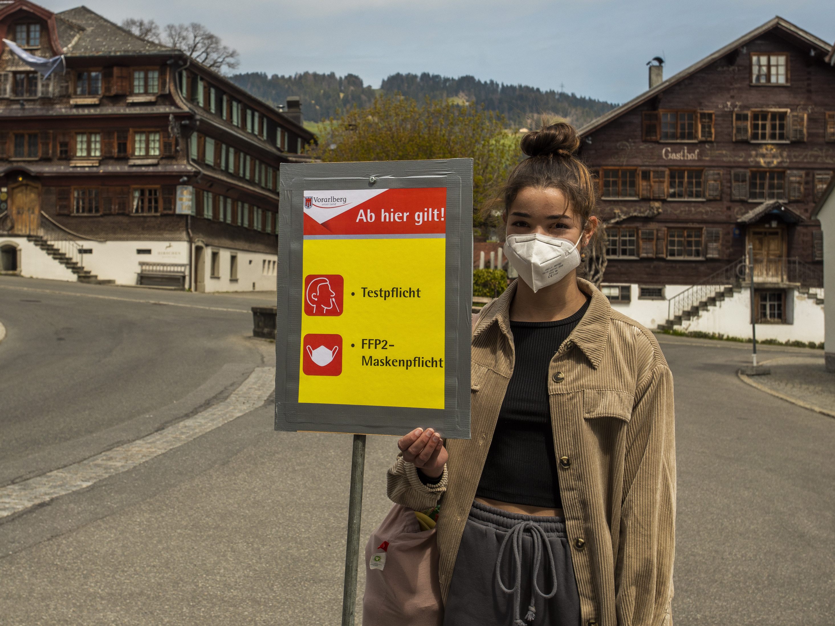 In vielen Ortszentrum des Brenzerwald herrscht derzeit Test- und Maskenpflicht