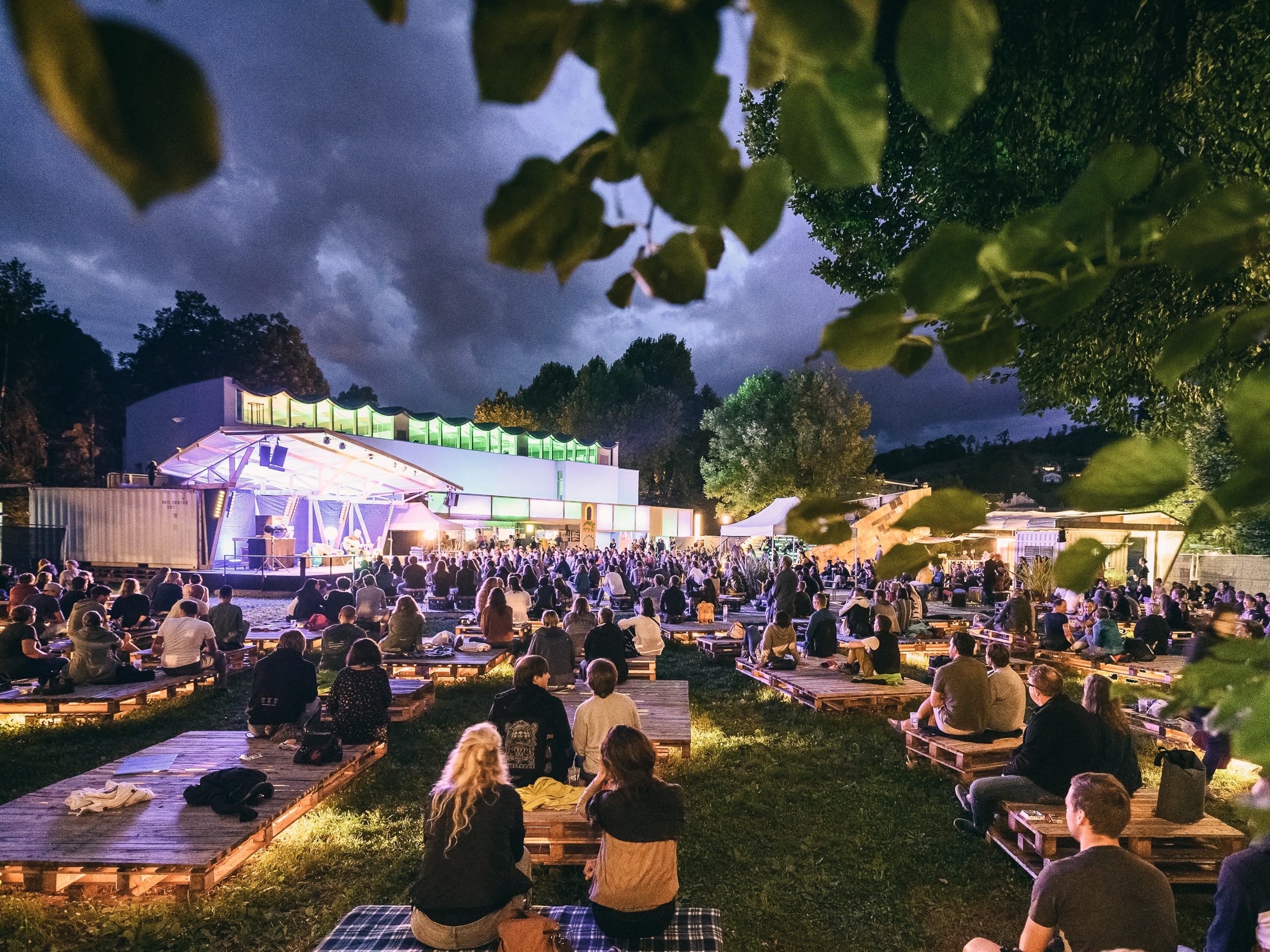 So ähnlich soll das poolbar Festival auch heuer aussehen.