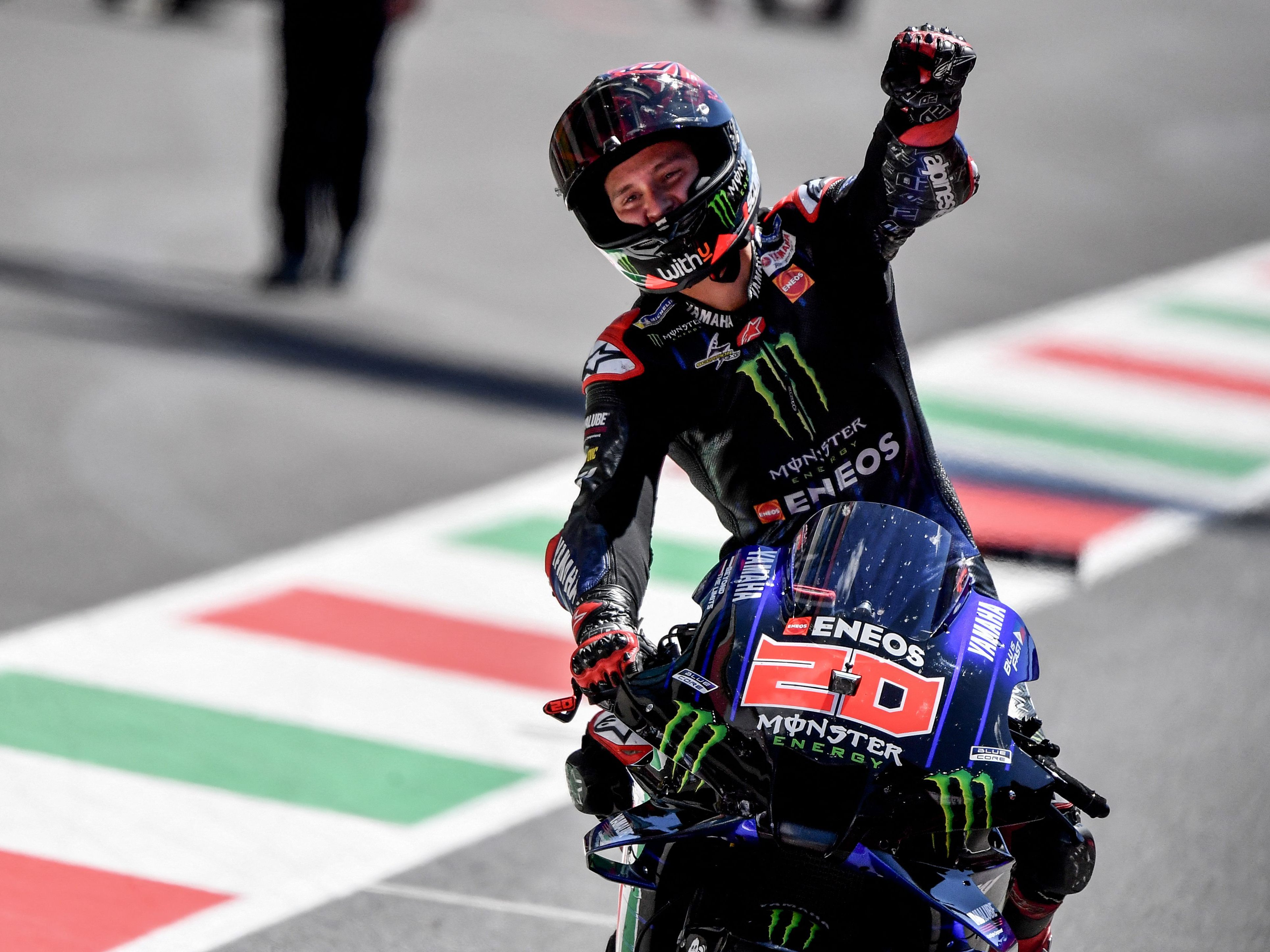 Fabio Quartararo hat das MotoGP-Rennen in Mugello gewonnen.