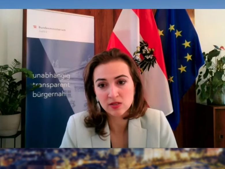 Alma Zadic im Gespräch bei "Vorarlberg LIVE".