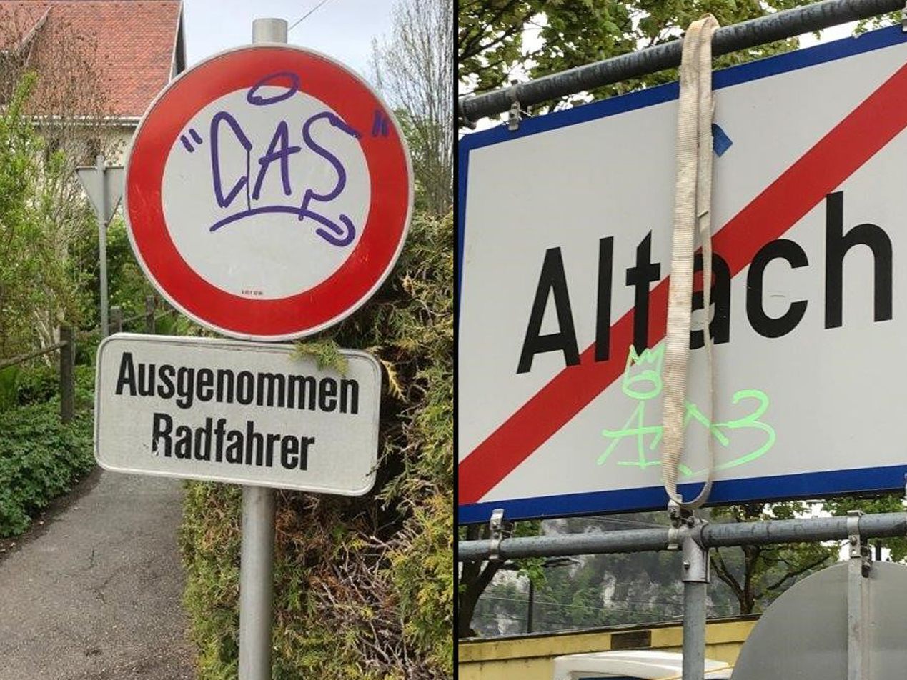 Sachbeschädigungen in Altach: Wer kann Hinweise zum Tathergang machen?