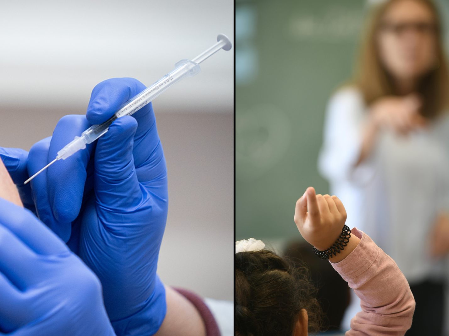 Von den rund 10.000 Lehrern und Elementarpädagogen in Vorarlberg wurden laut Impf-Dashboard des Landes bisher 6.636 nach Anmeldung mit Berufsgruppencode geimpft, das sind etwa zwei Drittel.