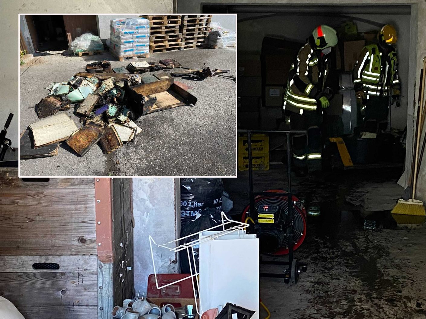 Die Feuerwehr Lingenau wurde am Freitagmorgen zu einem Einsatz beim Gemeindezentrum gerufen.