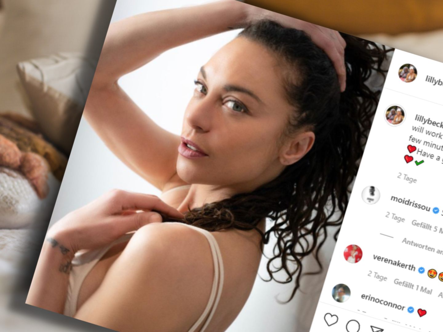 Lilly Becker sorgt für einen heißen Start in die Woche.