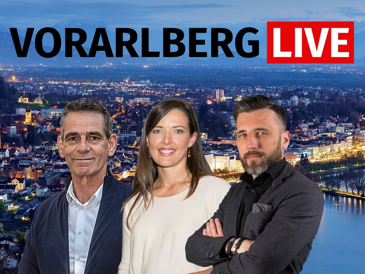 Peter Böhler und Diana Panzirsch heute im Interview mit Pascal Pletsch in "Vorarlberg LIVE".