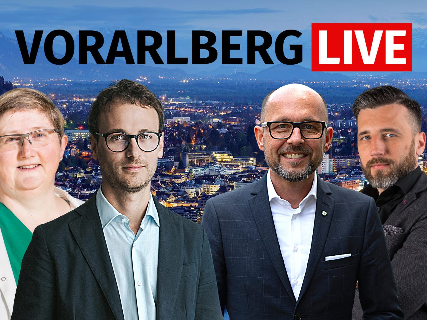 Michael Ritsch, Daniel Zadra und Dr. Michaela Ranta zu Gast bei "Vorarlberg LIVE".