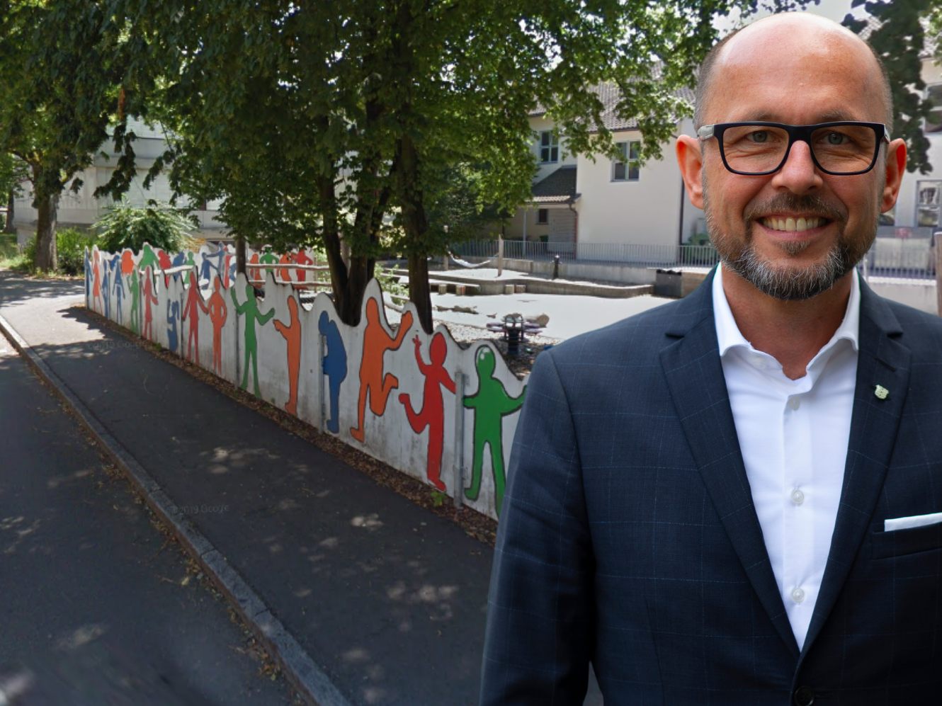 Der Bregenzer Stadtrat hat beschlossen den Verkehr im Bereich vor der Schule Rieden zu beruhigen.