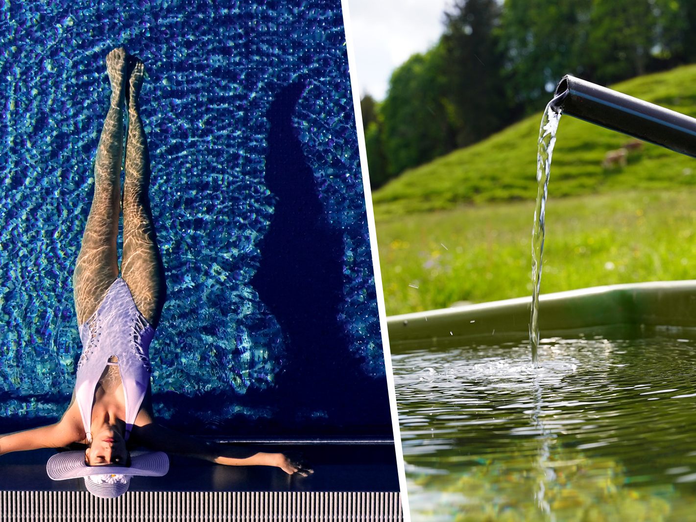 Durch den Pool-Boom könnte die Versorgungssicherheit ins Wanken geraten.