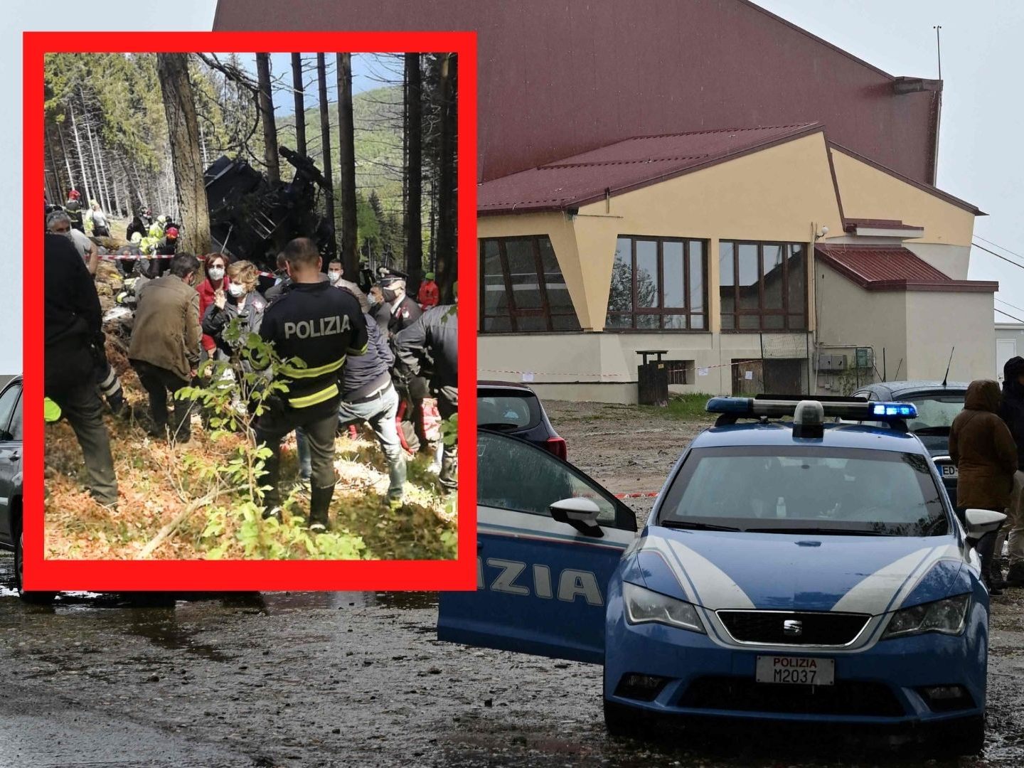 Tragisches Seilbahnunglück in Italien.