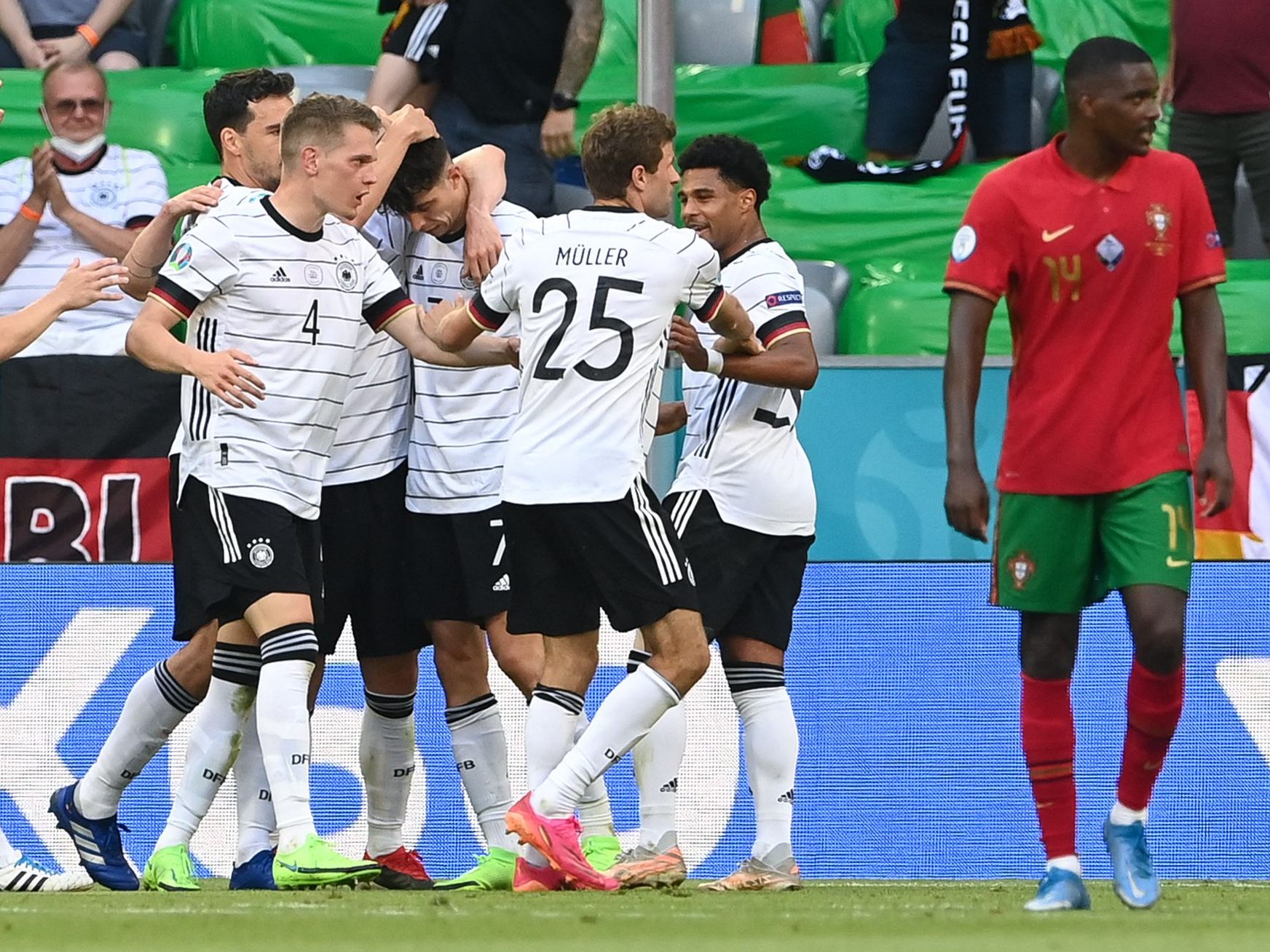Deutschland zeigte sich heute gegen Portugal nahezu in Bestform.
