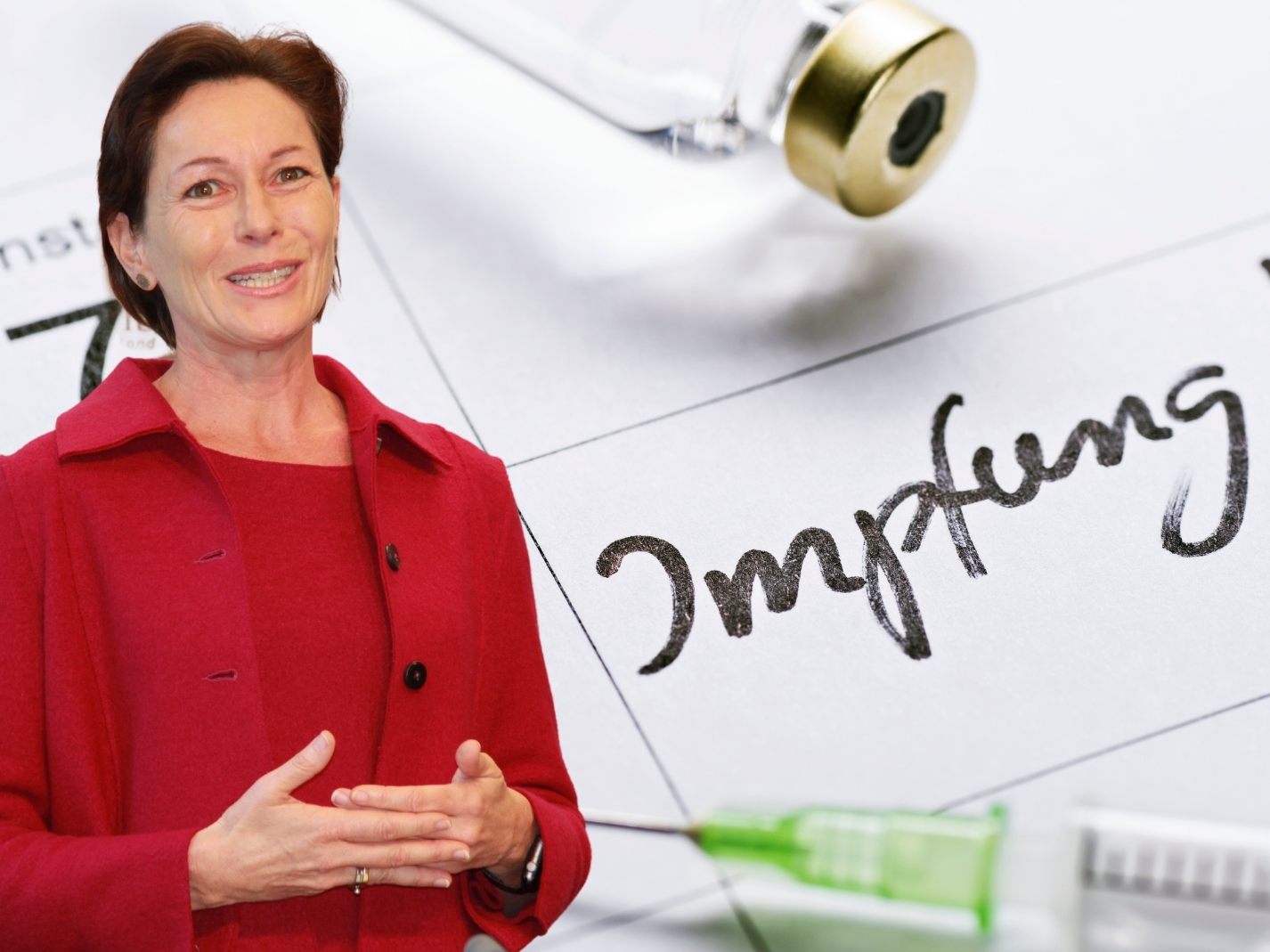 Martina Rüscher appelliert an die Bevölkerung, Impftermine nur im Notfall zu verschieben.