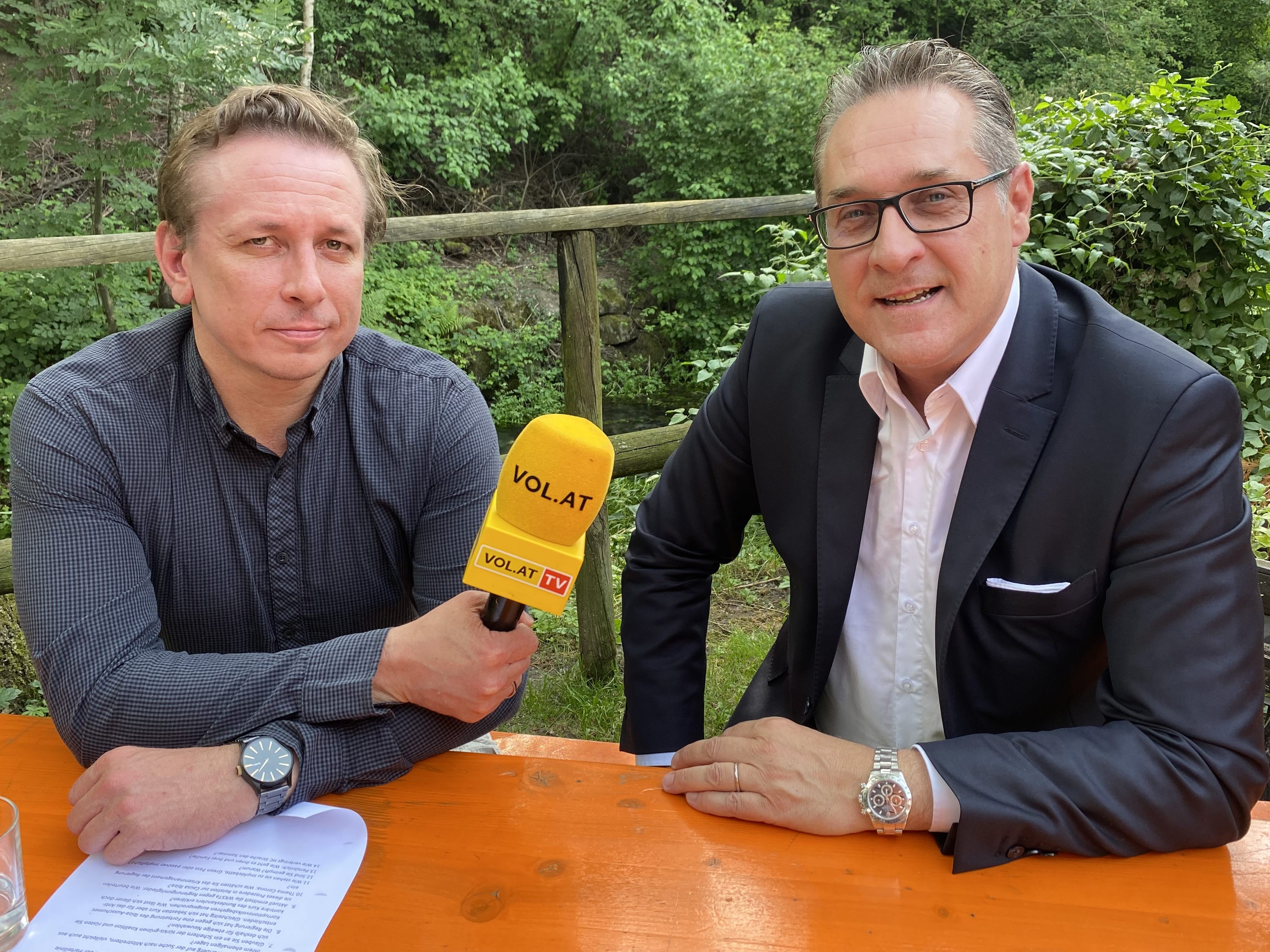 HC Strache im ausführlichen Interview mit VOL.AT.
