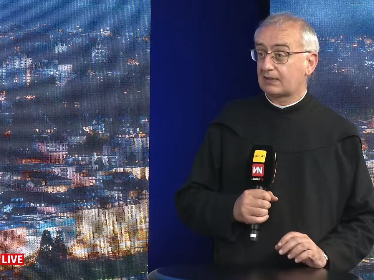 Pater Martin Werlen von der Propstei St. Gerold zu Gast bei "Vorarlberg LIVE".