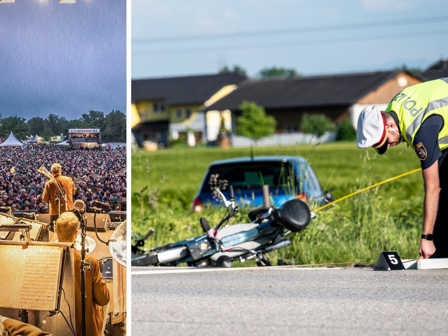 Der Unfall ereignete sich am Donnerstag in Oberösterreich.