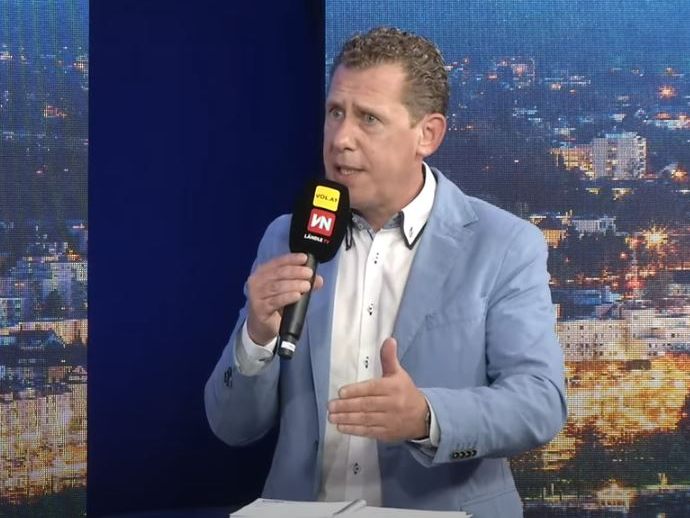 Bernhard Heinzle bei "Vorarlberg LIVE".