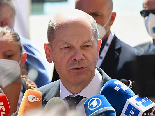 Deutschlands Finanzminister Scholz bei G20-Treffen in Venedig
