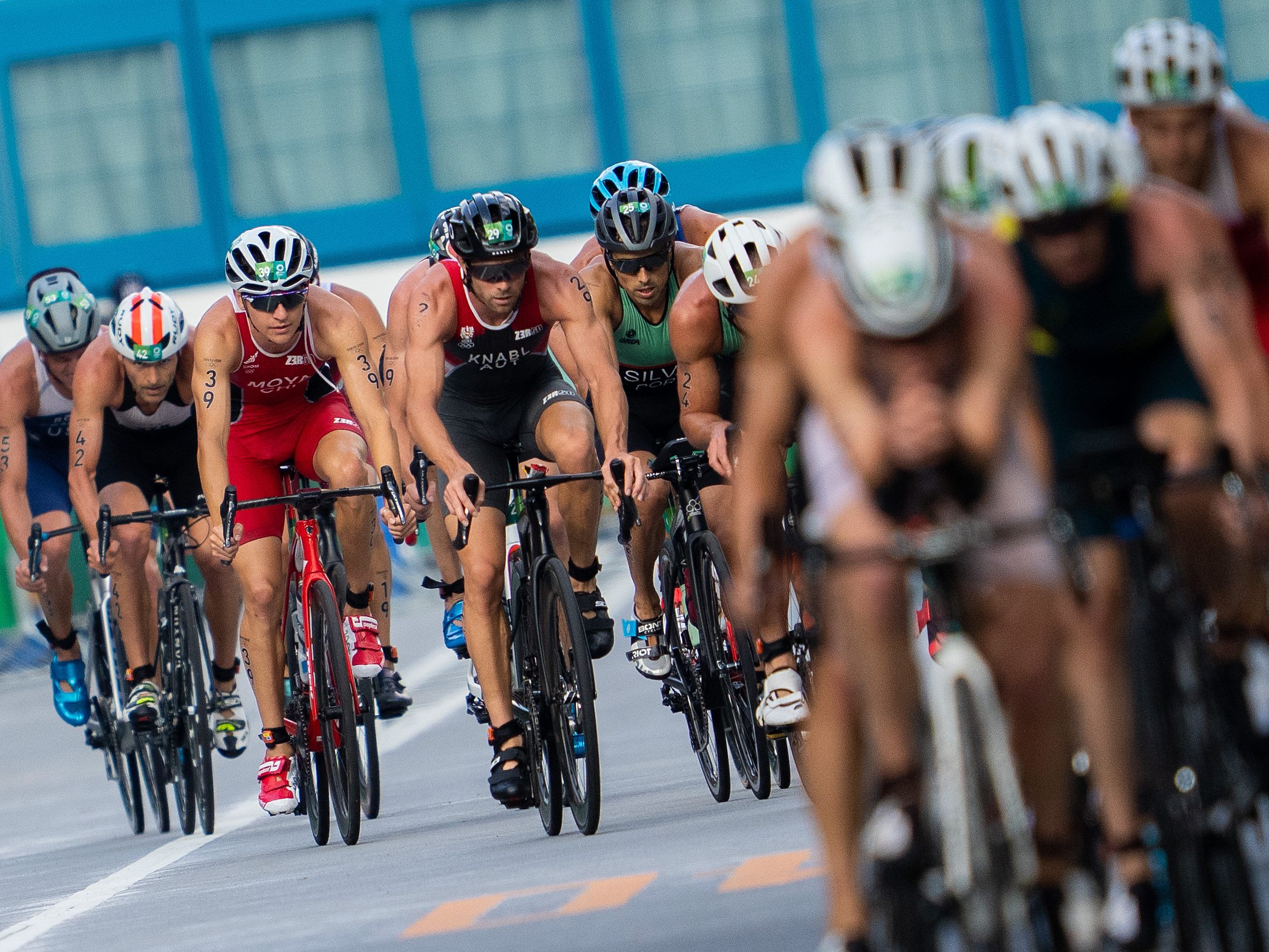 Kein guter Tag für die österreichischen Triathlon-Männer beim Olympia-Rennen.