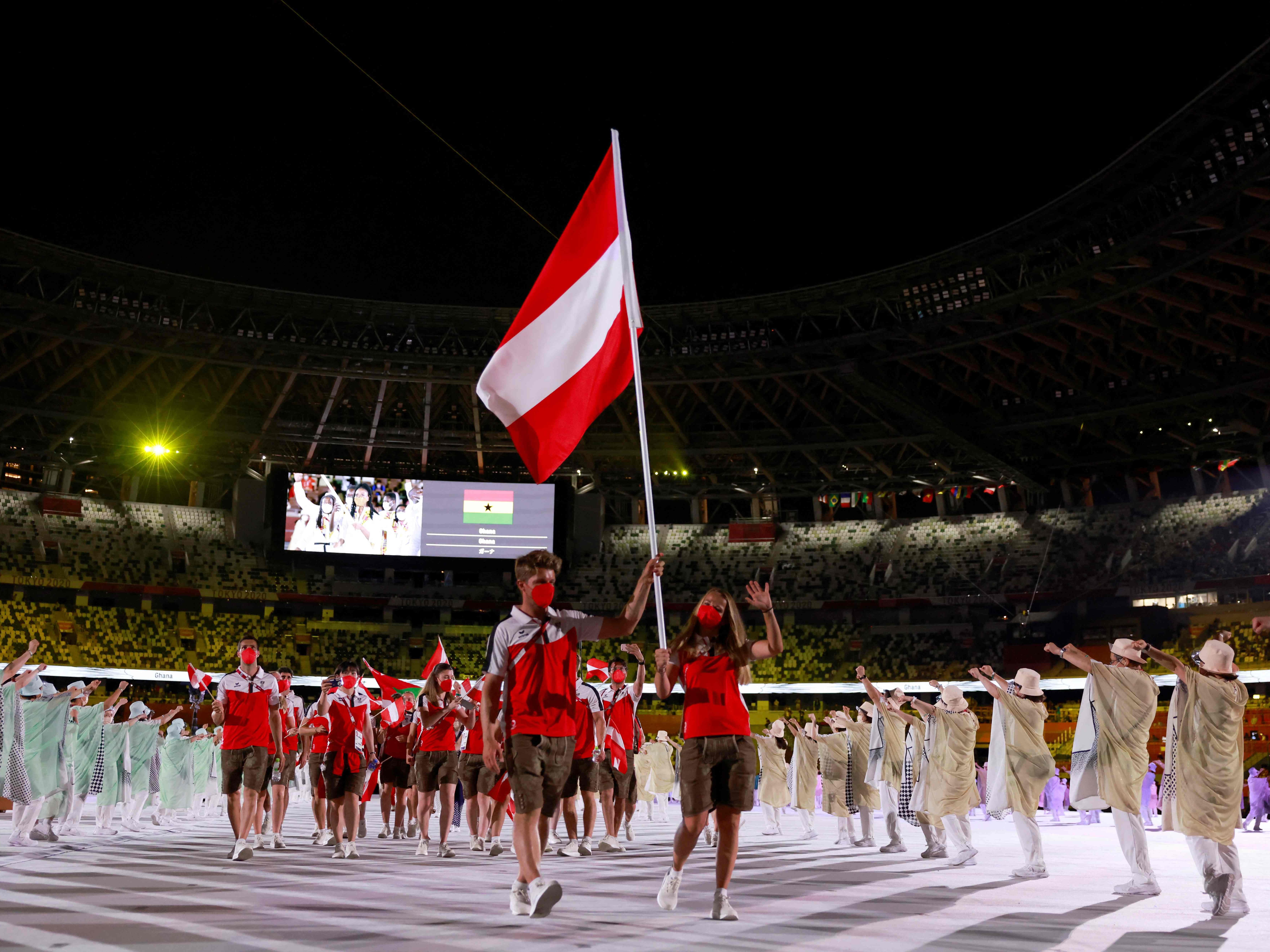 Die Olympischen Spiele in Tokio wurden eröffnet.