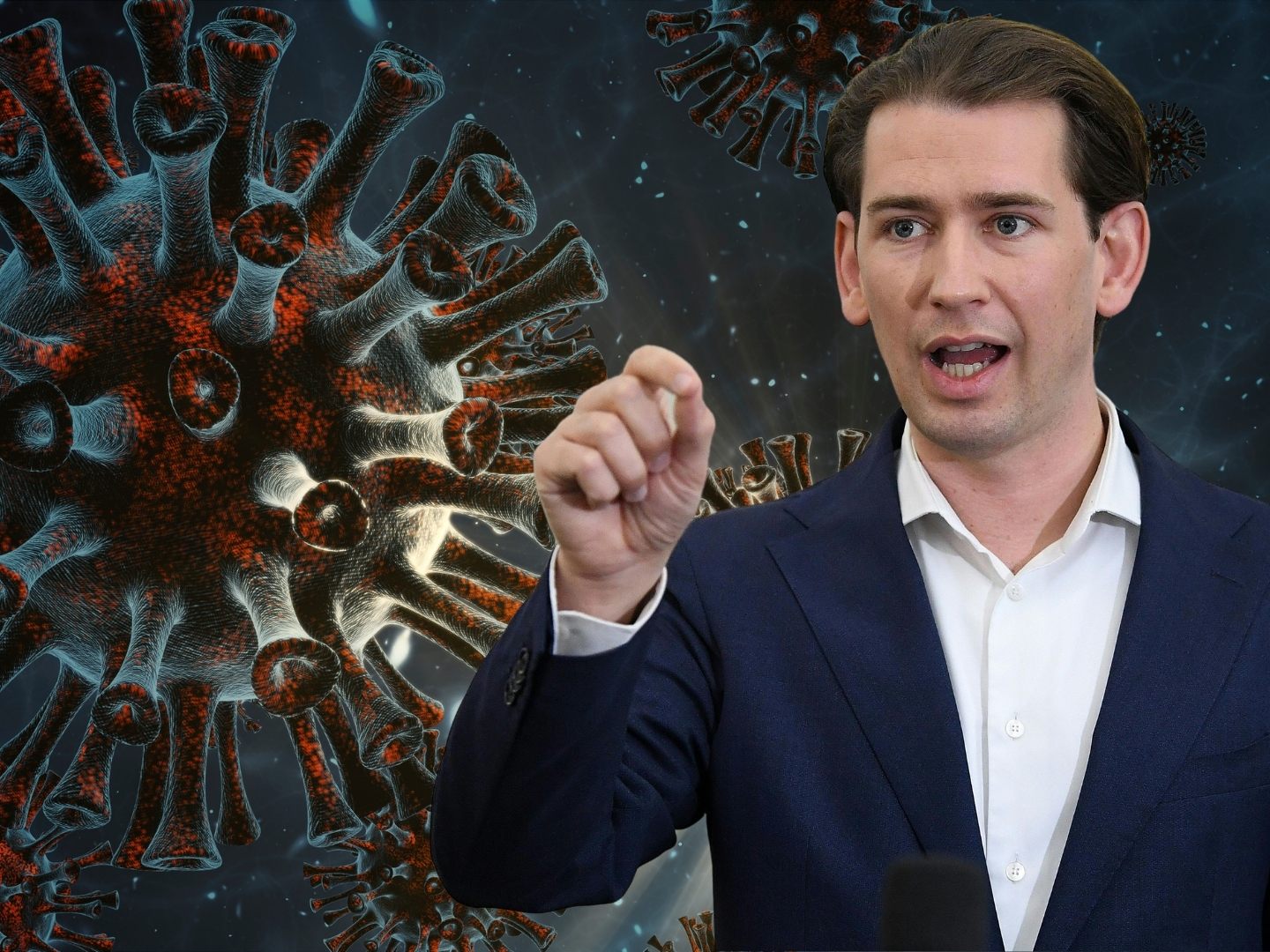 Im Vergleich zu den früheren Wellen gebe es nun aber die Impfung als "Gamechanger", sagte Kurz.
