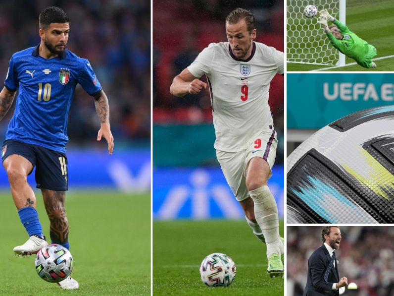 Italien gegen England im Finale der EURO2020