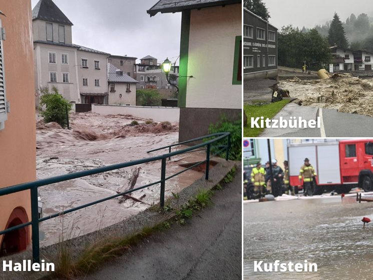Wetterlage beruhigte sich - Pegelstand der Donau ging zurück.