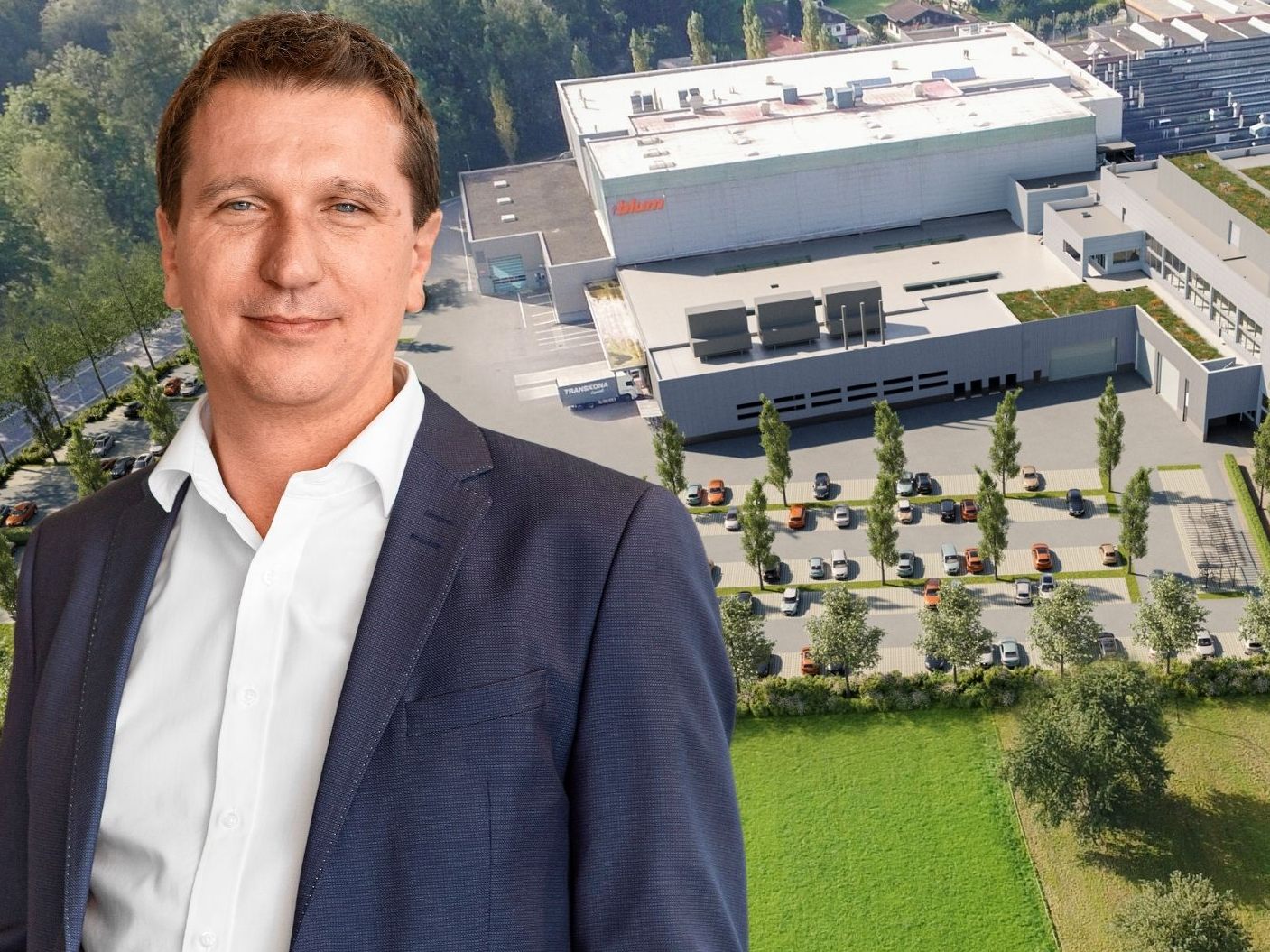 Nach dem Rekordergebnis investiert Blum in Voralberg, u.a. in das Werk in Gaißau.