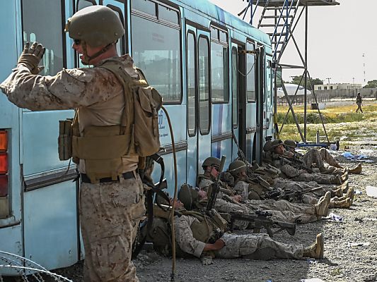 Die US-Soldaten sollen bis Dienstag alle aus Afghanistan abziehen.