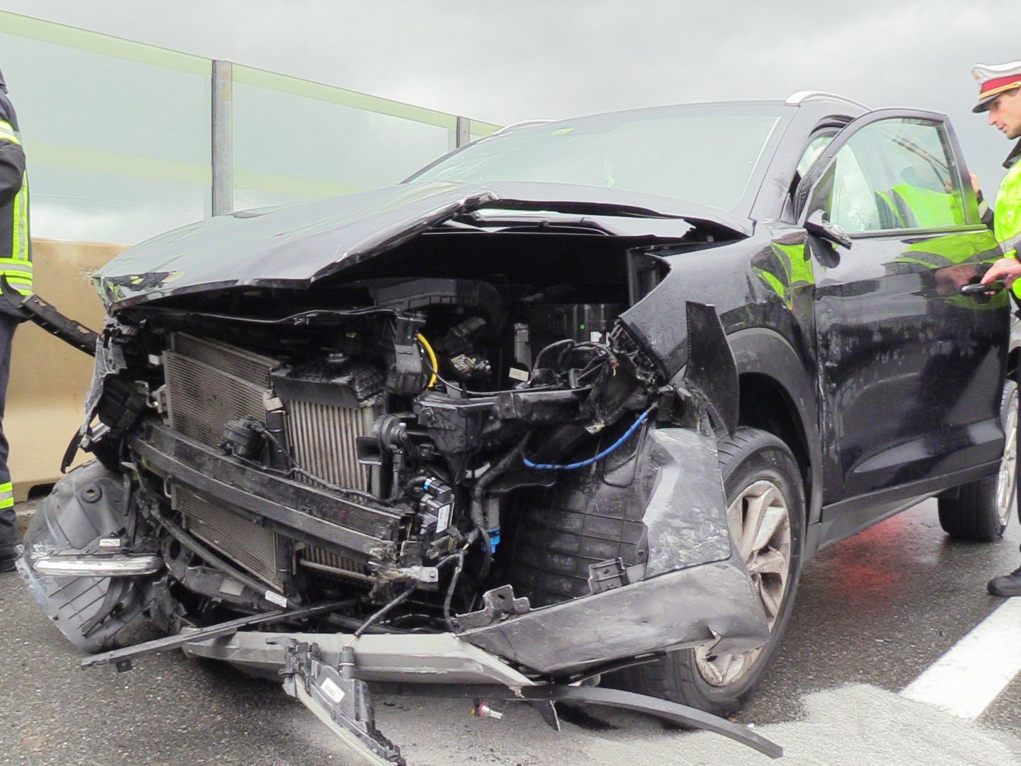 Der Unfall ereignete sich gegen 13 Uhr.