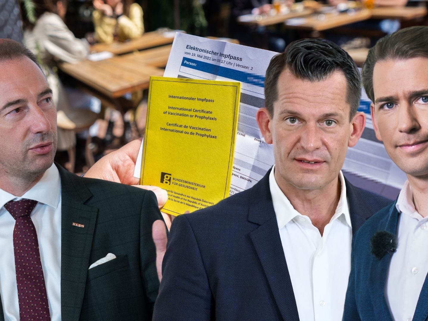 Gastro-Obmann Mario Pulker ist gegen die 1-G-Regel in der Gastronomie.