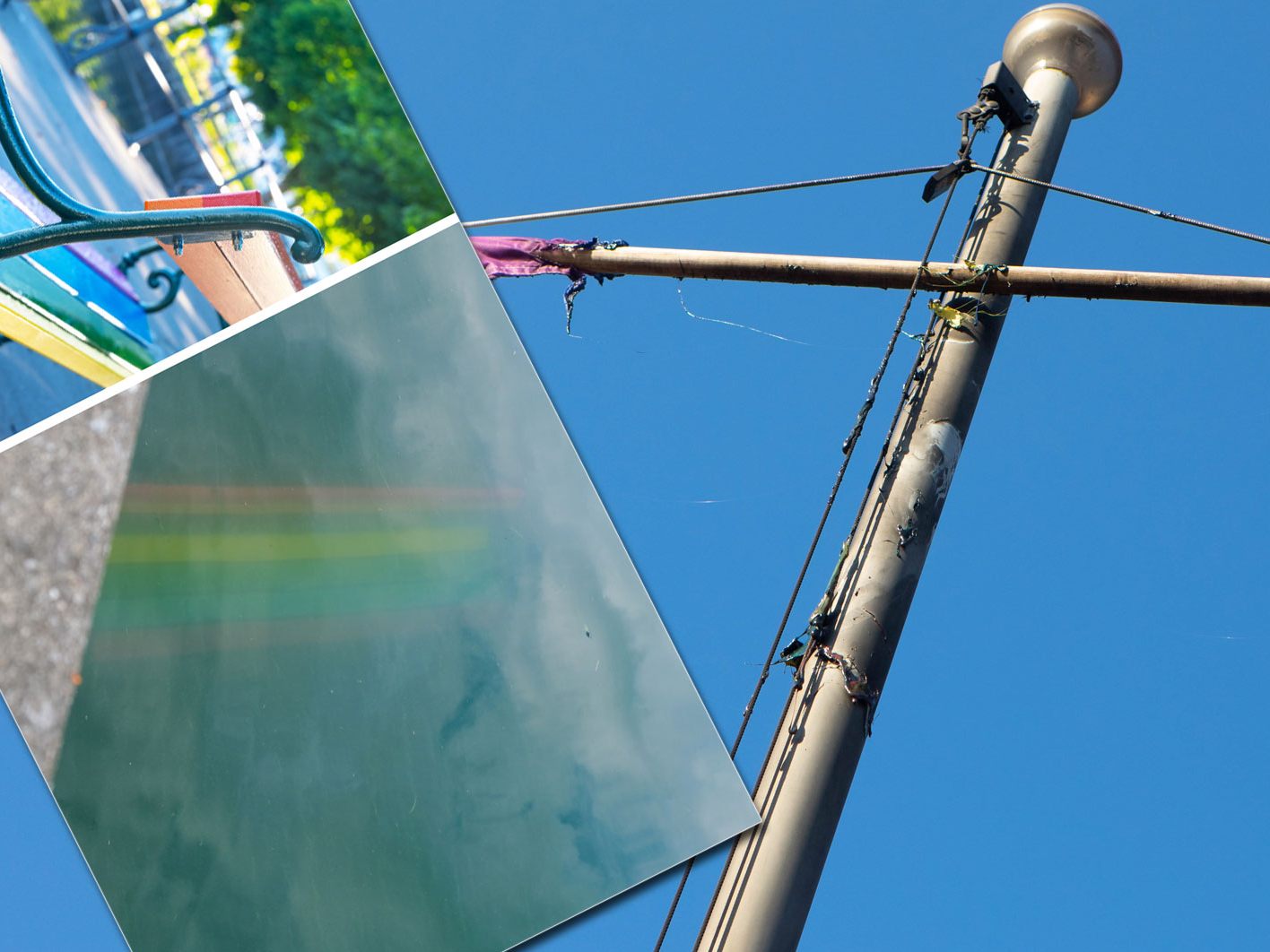 LAut Polizei haben die zahlreichen Vorfälle mit Regenbogenfahnen Vorarlberg bei den Hassverbrechen den unrühmlichen dritten Platz in Österreich beschert.