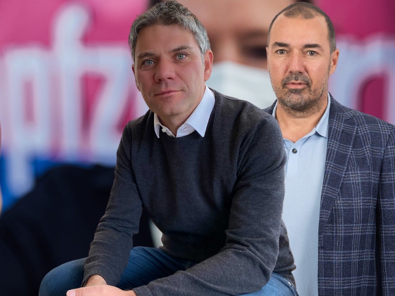 Nur noch Geimpfte im Hotel? Die Hoteliers Rene Madlener (l.) und Markus Kegele können der Idee nicht viel abgewinnen.