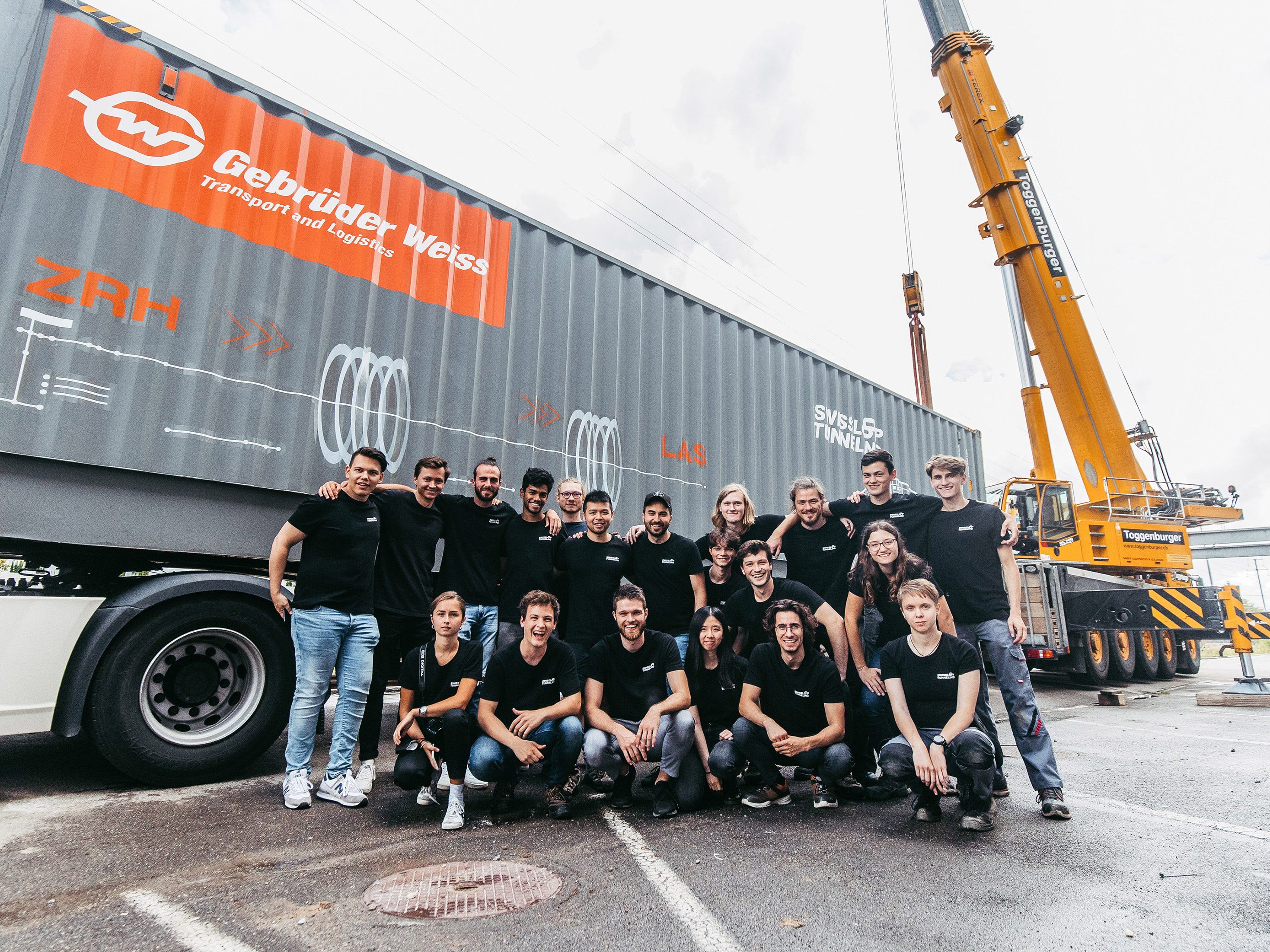 Schweizer Forschungsteam nimmt am Hyperloop-Wettbewerb in Las Vegas teil.