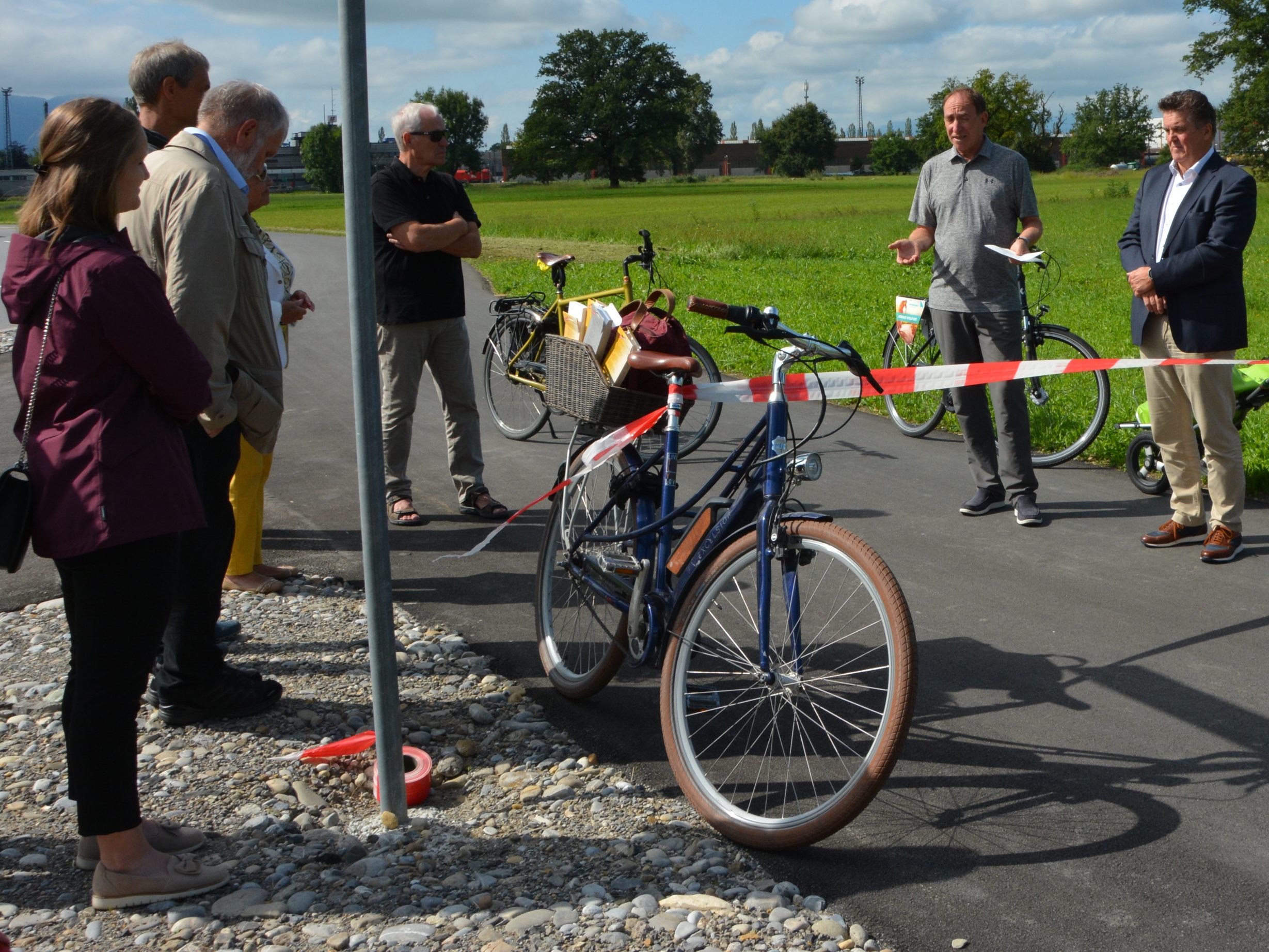 LR Rauch: „Ein Upgrade für den Radverkehr im Unterland“.