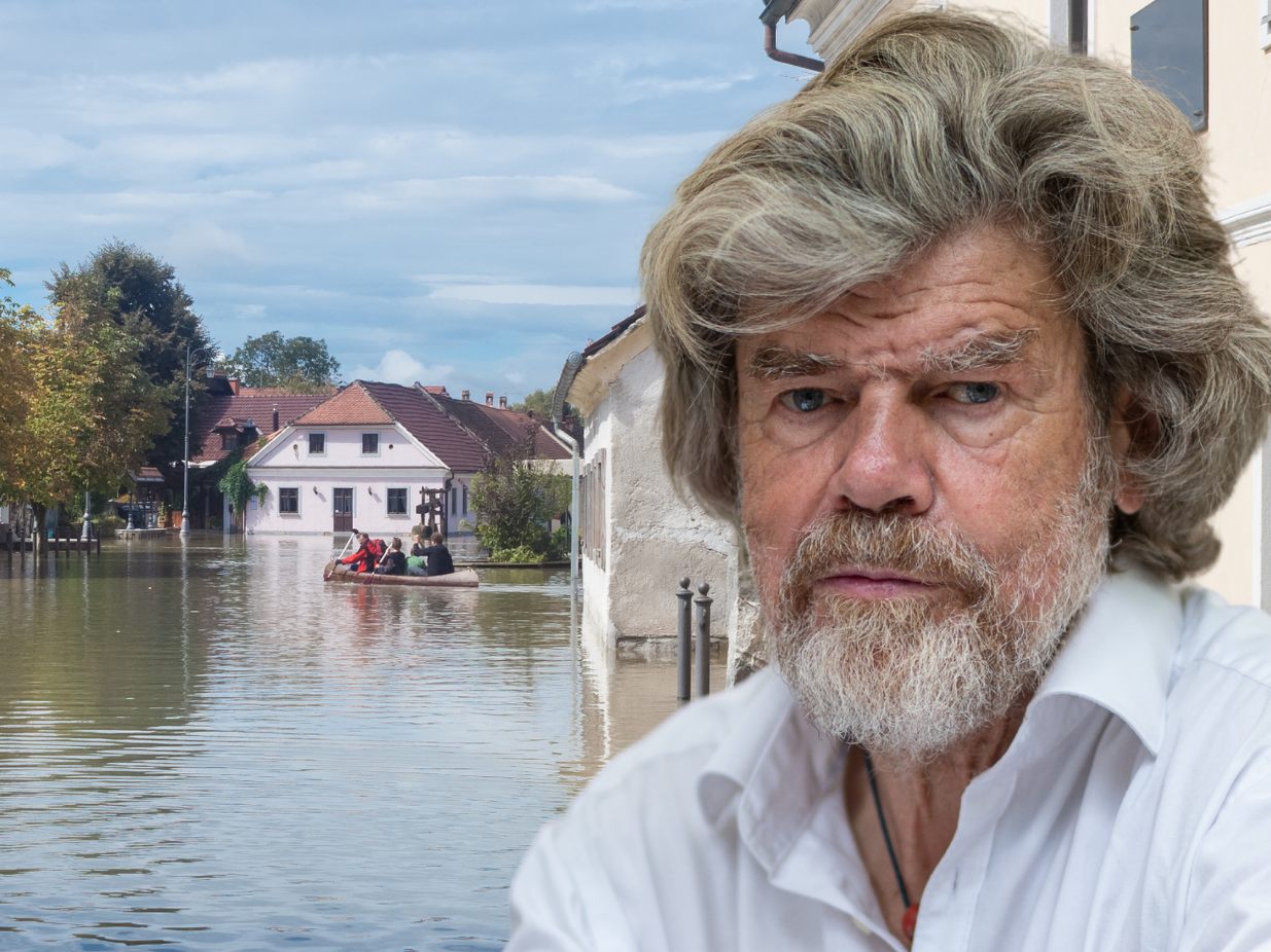 Berglegende Reinhold Messner zum Klimawandel.