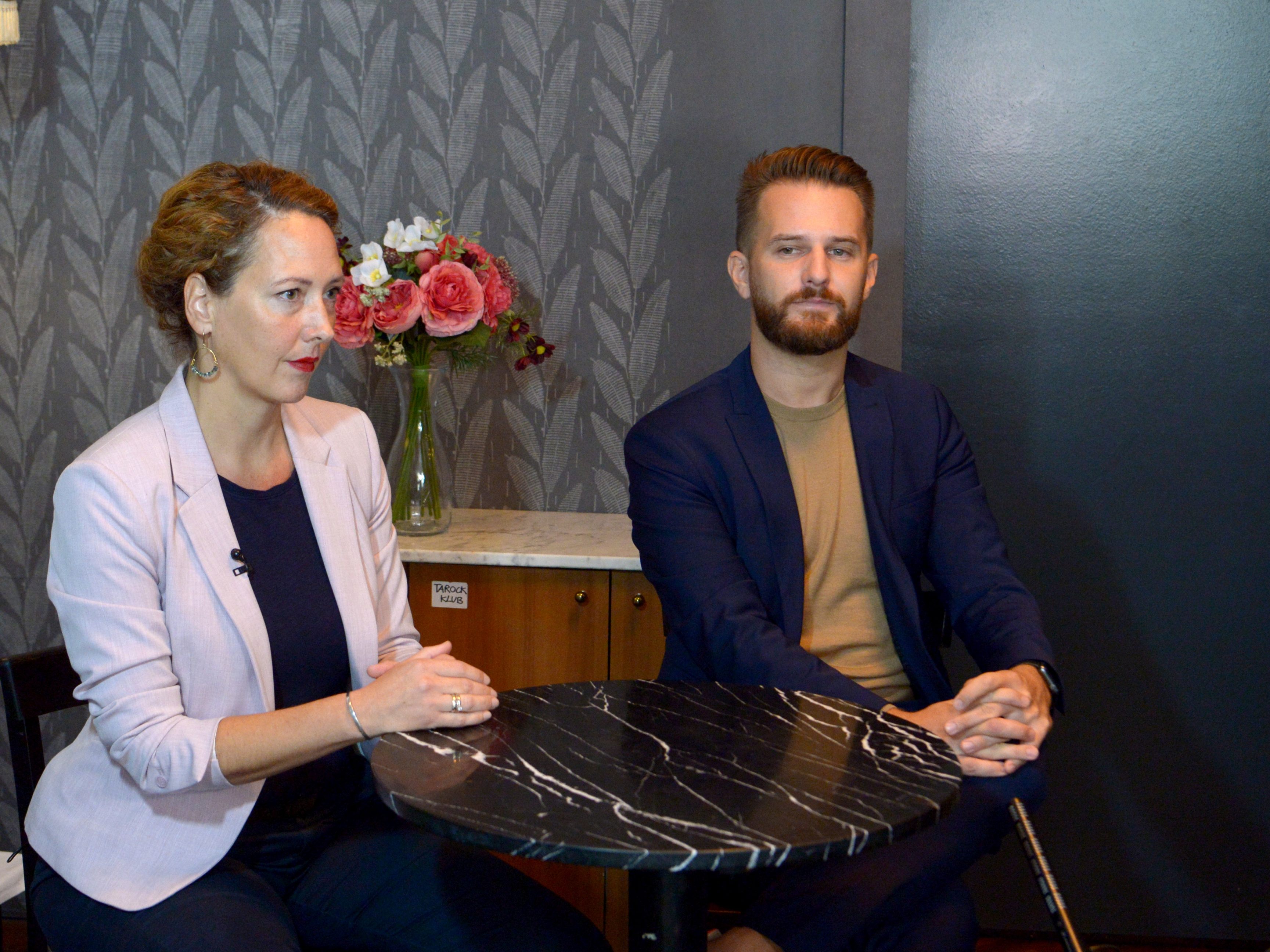 Judith Pühringer und Peter Kraus heißen die beiden Kandidaten.