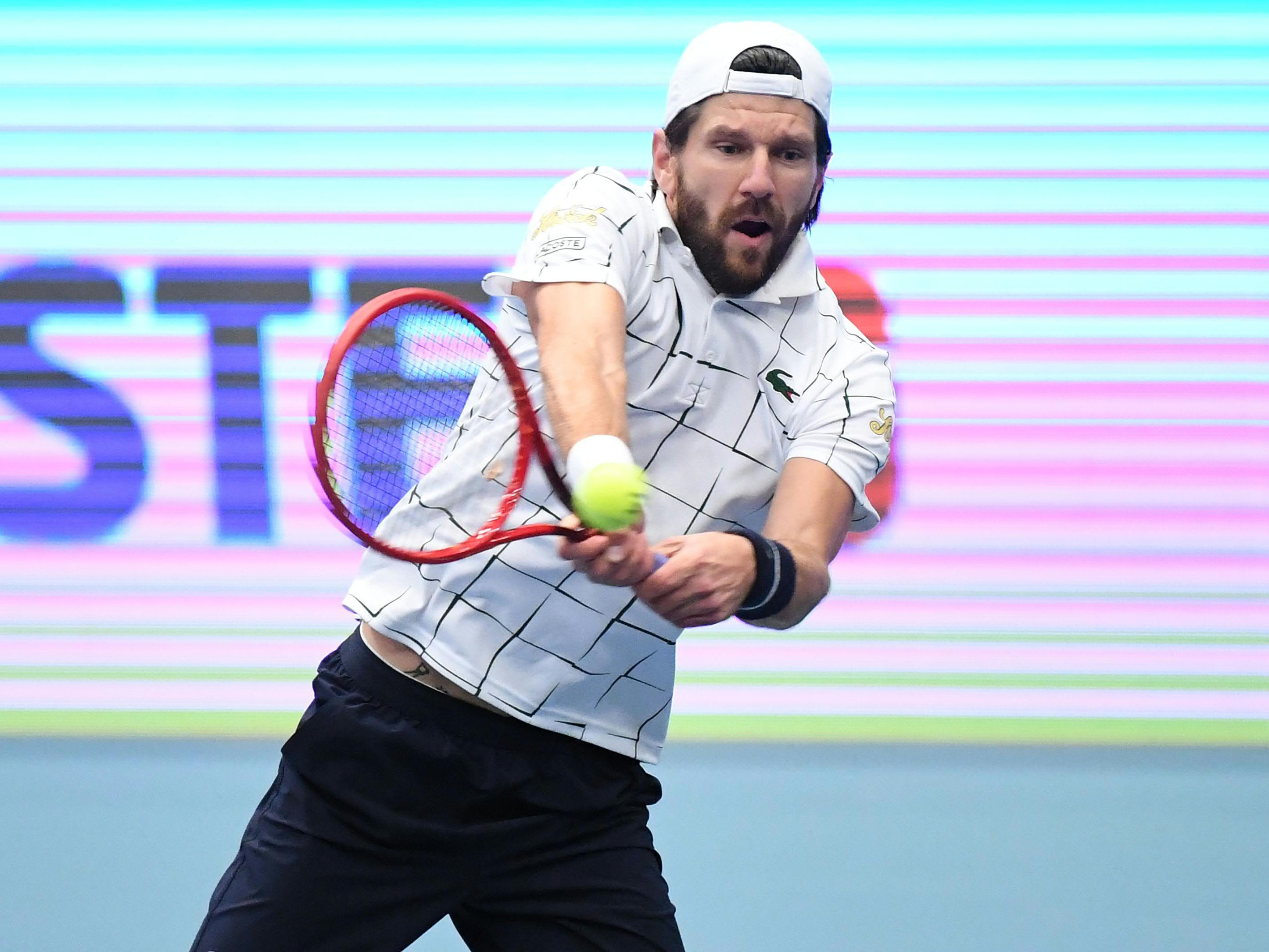 Jürgen Melzer verabschiedet sich beim Erste Bank Open in Wien vom Tennis-Sport.